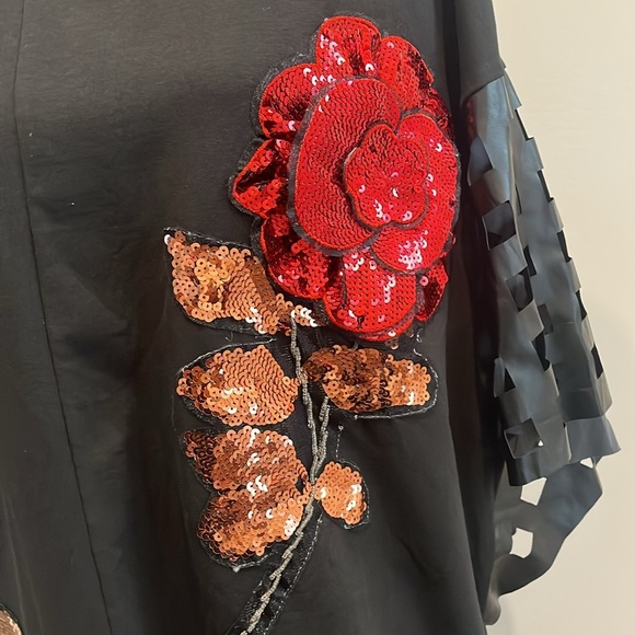 N by Nancy Asymmetrical Sequin Dress Sx XL - Picture 3 of 5